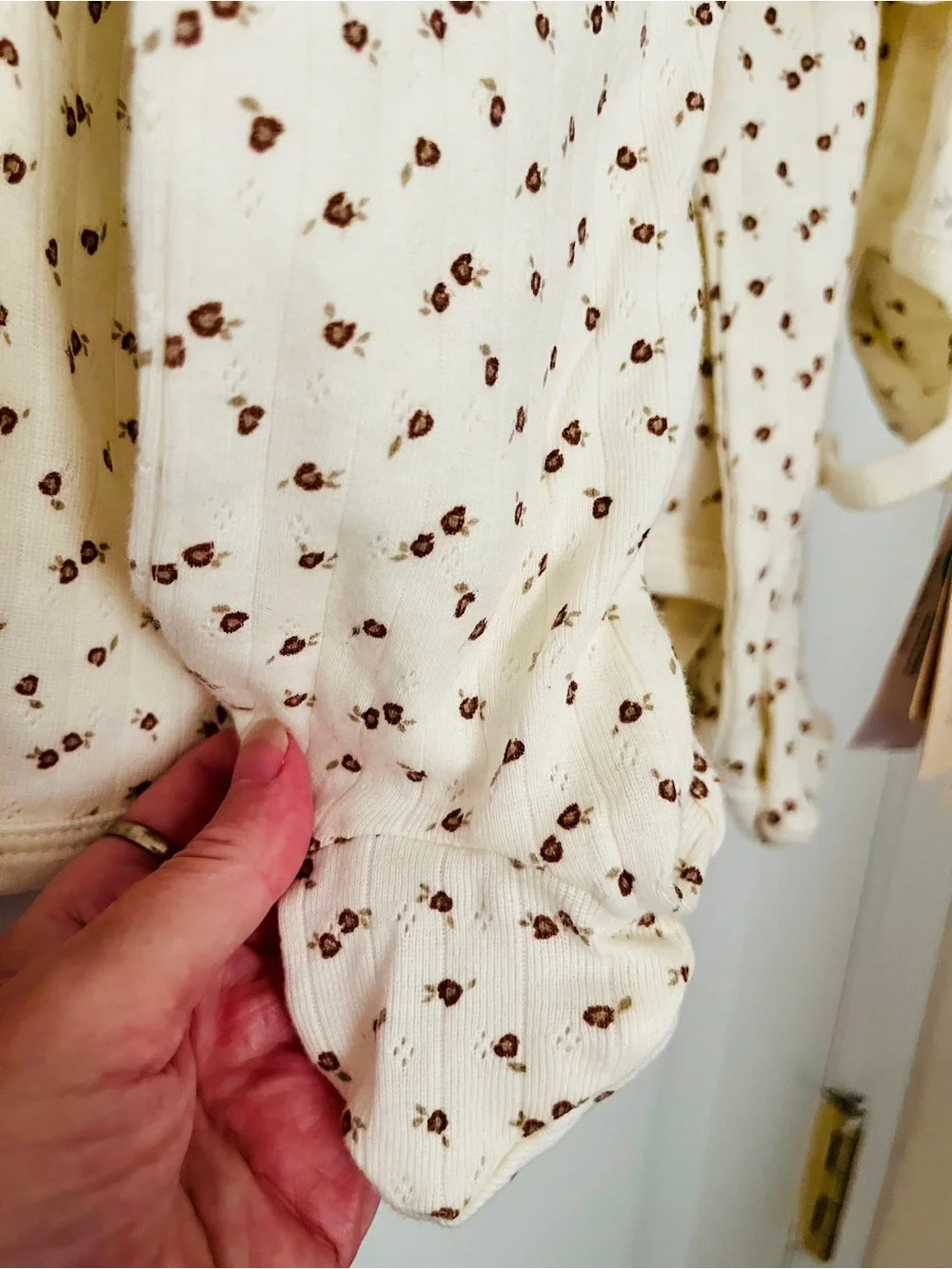 NWT Baby Girl Clothing Lot Organic Jessica Simpson and Pointelle Snug Set